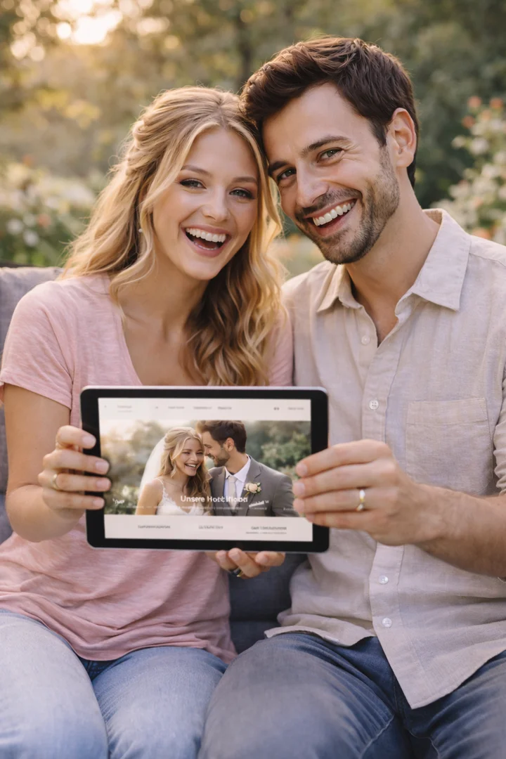 Hochzeit Komplettpaket – Website, Fotogalerie und Photowall