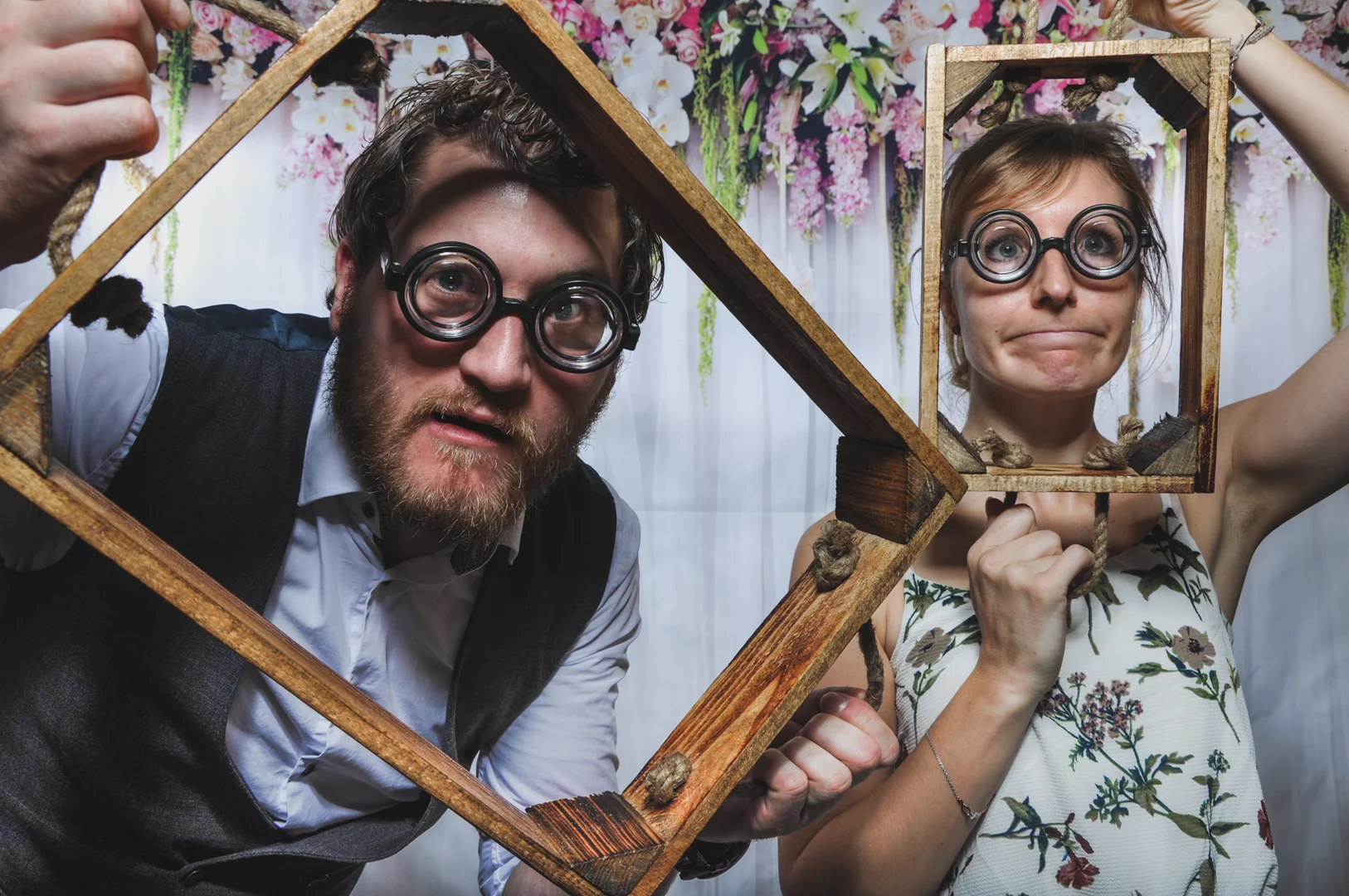 Event-Photowall Team - Steffi und Julian