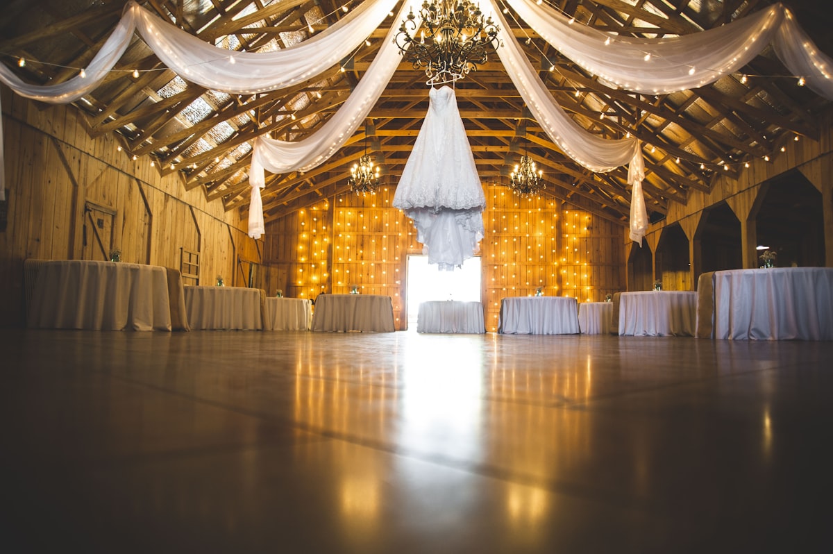 Gut beleuchtete Event-Location